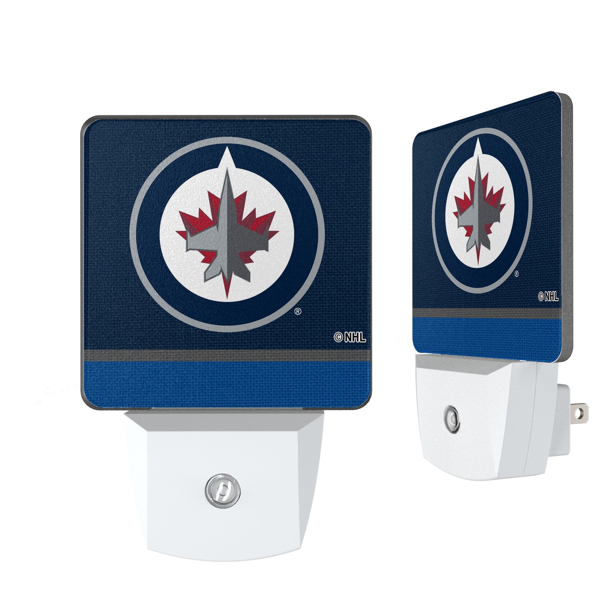 Winnipeg Jets Stripe Night Light 2-Pack