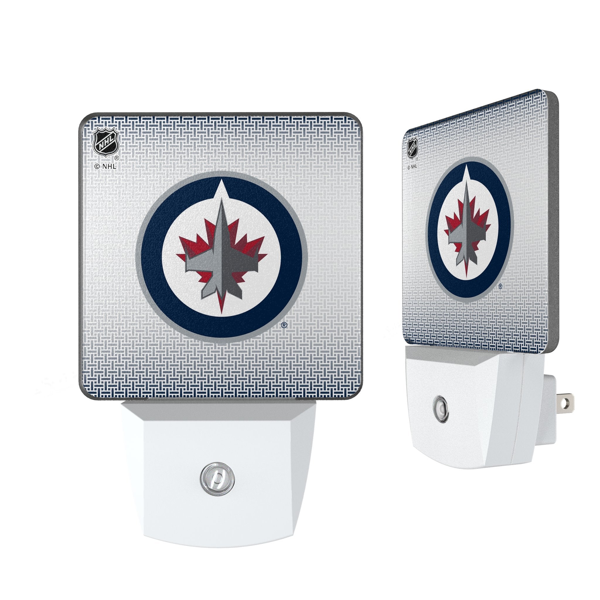 Winnipeg Jets Linen Night Light 2-Pack