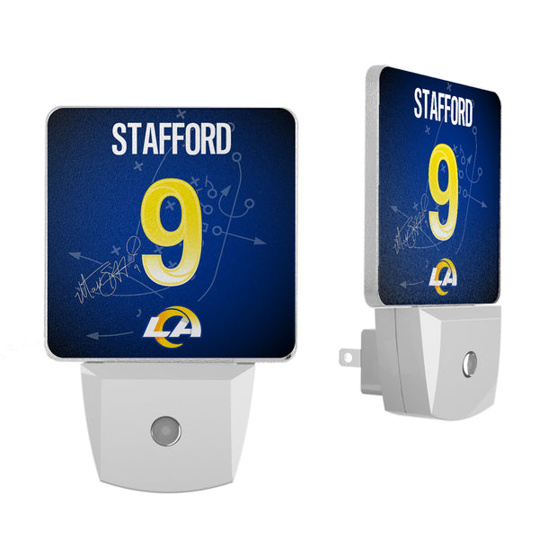 Matthew Stafford Los Angeles Rams 9 Ready Night Light 2-Pack