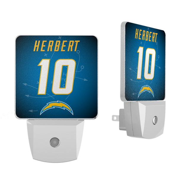 Justin Herbert Los Angeles Chargers 10 Ready Night Light 2-Pack