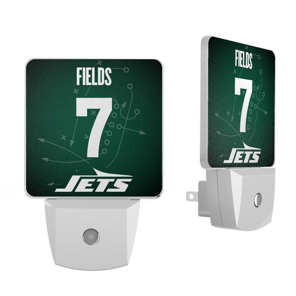 Justin Fields New York Jets 7 Game Tactic Night Light 2-Pack