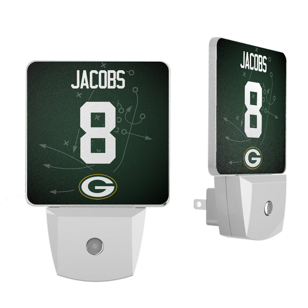 Josh Jacobs Green Bay Packers 8 Ready Night Light 2-Pack