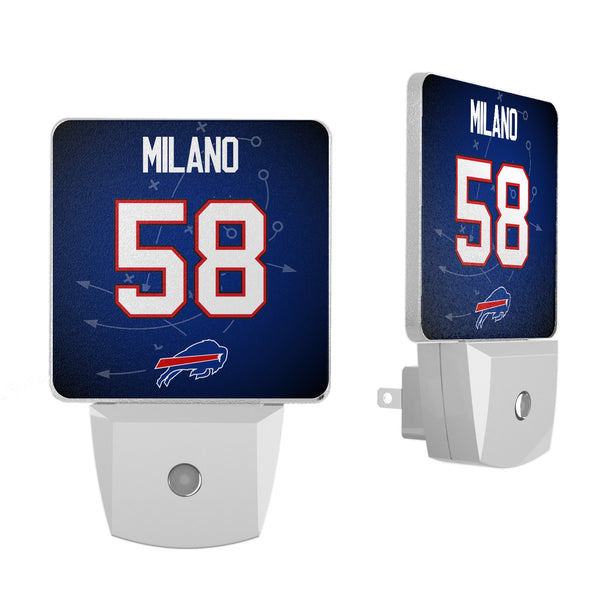 Matt Milano Buffalo Bills 58 Ready Night Light 2-Pack
