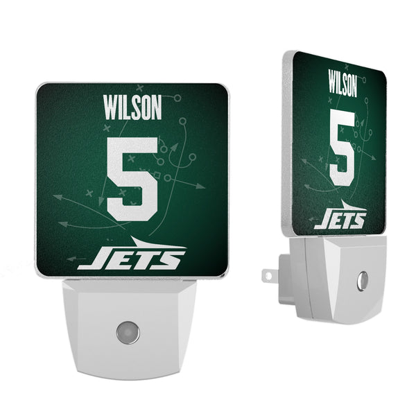 Garrett Wilson New York Jets 5 Ready Night Light 2-Pack