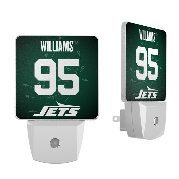 Quinnen Williams New York Jets 95 Ready Night Light 2-Pack