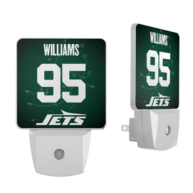 Quinnen Williams New York Jets 95 Ready Night Light 2-Pack