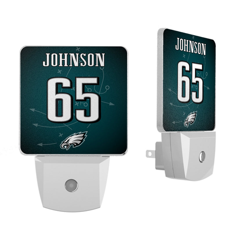 Lane Johnson Philadelphia Eagles 65 Ready Night Light 2-Pack