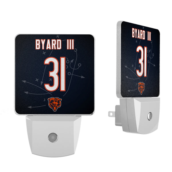 Kevin Byard III Chicago Bears 31 Ready Night Light 2-Pack