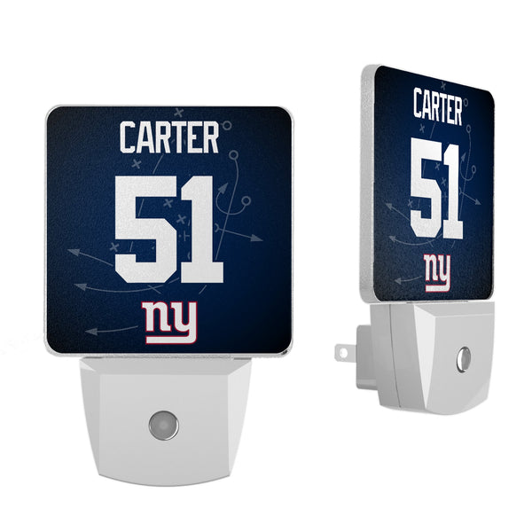 Abdul Carter New York Giants 51 Game Tactic Night Light 2-Pack