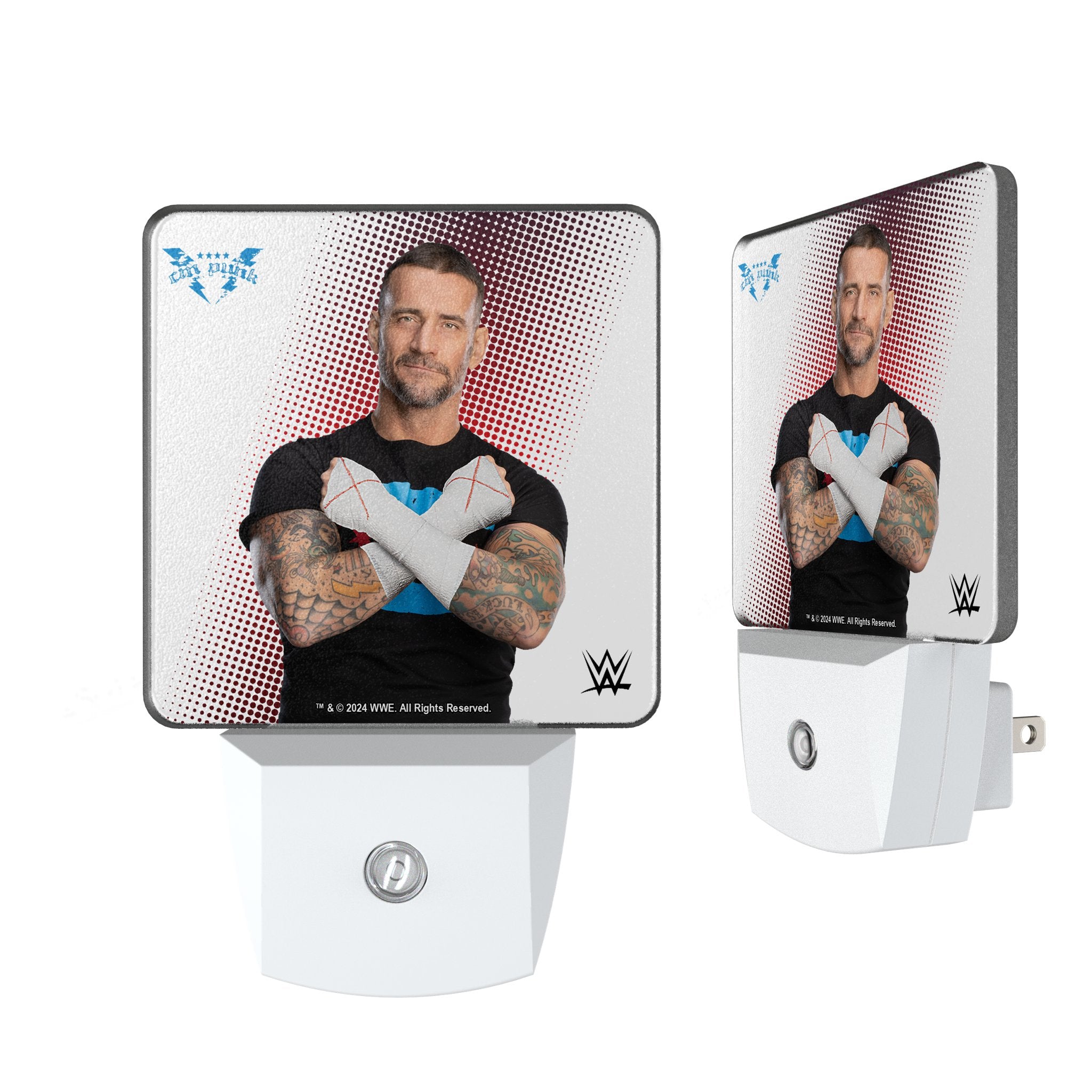 CM Punk Superstar Night Light 2-Pack
