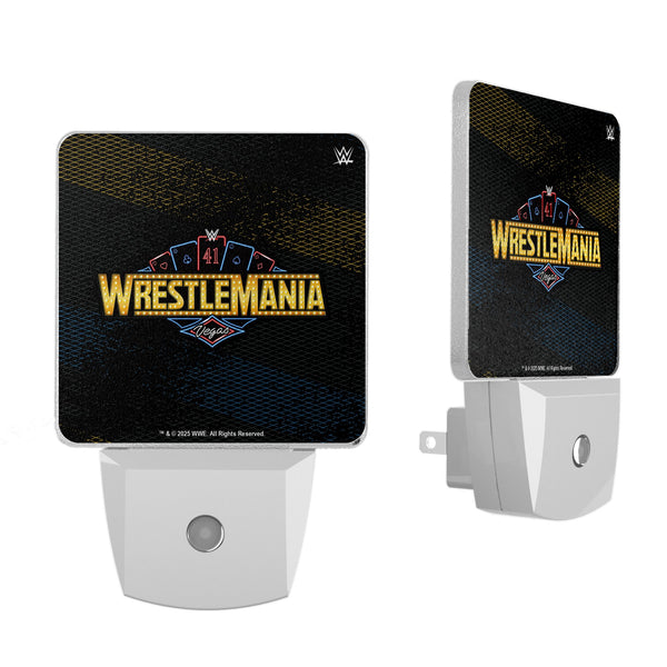 WrestleMania 41 Steel Night Light 2-Pack