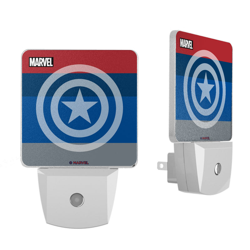 Marvel Avengers Captain America Sigil Night Light 2-Pack