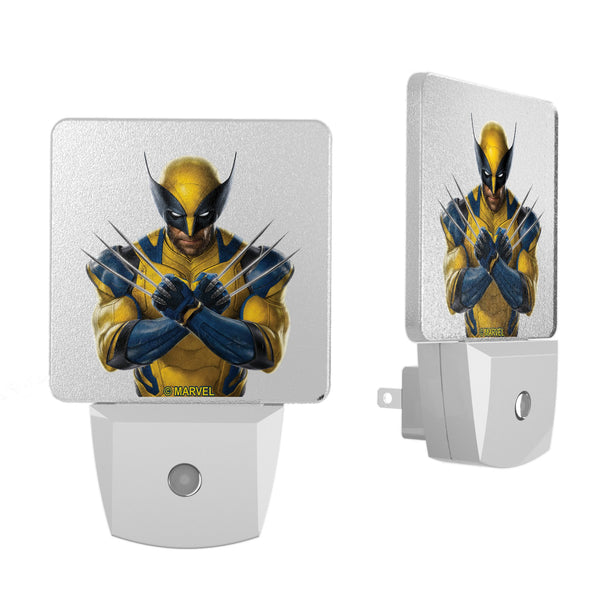 Marvel Deadpool Wolverine Badge Night Light 2-Pack