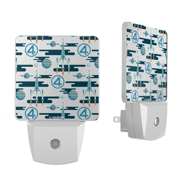 Marvel Fantastic Four Pattern Night Light 2-Pack