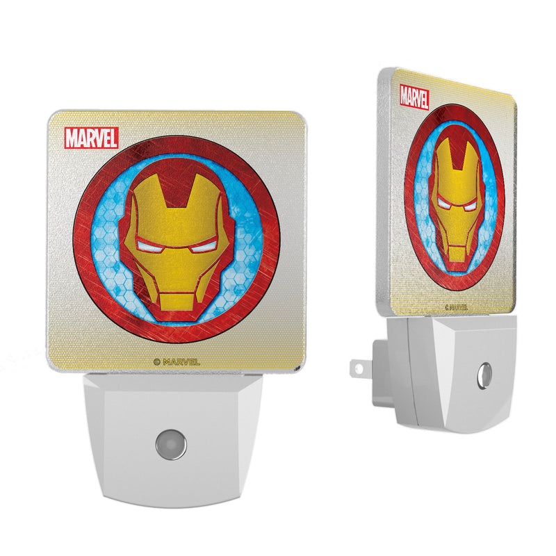 Marvel Avengers Iron Man Grid Night Light 2-Pack