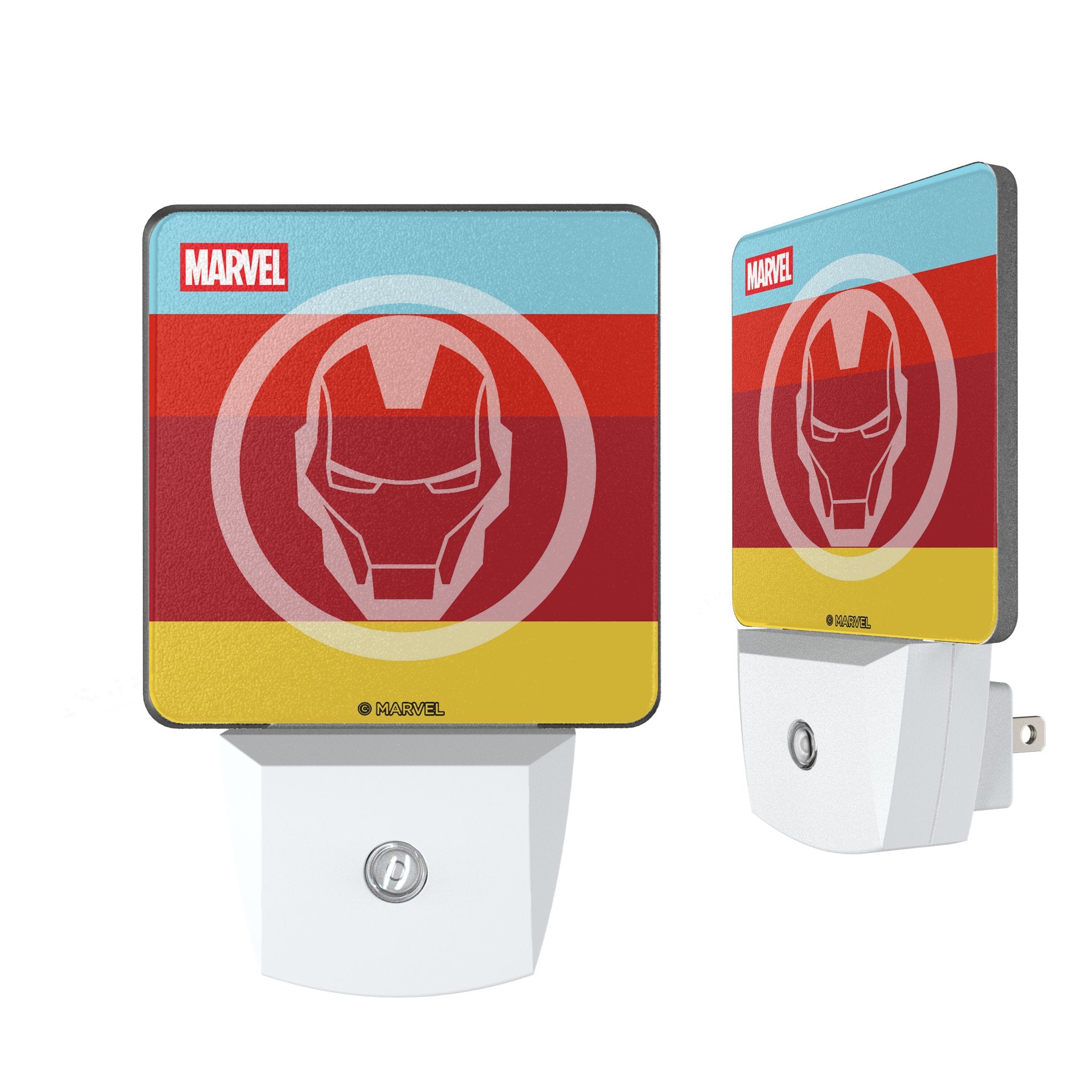 Marvel Avengers Iron Man Sigil Night Light 2-Pack