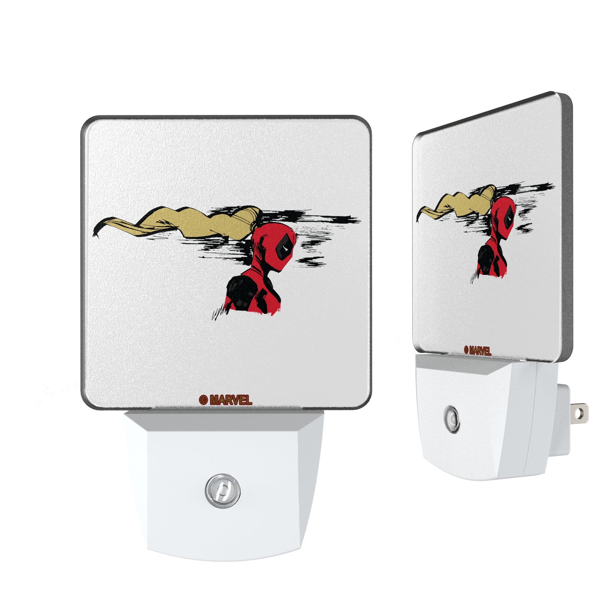 Marvel Ladypool Badge Night Light 2-Pack