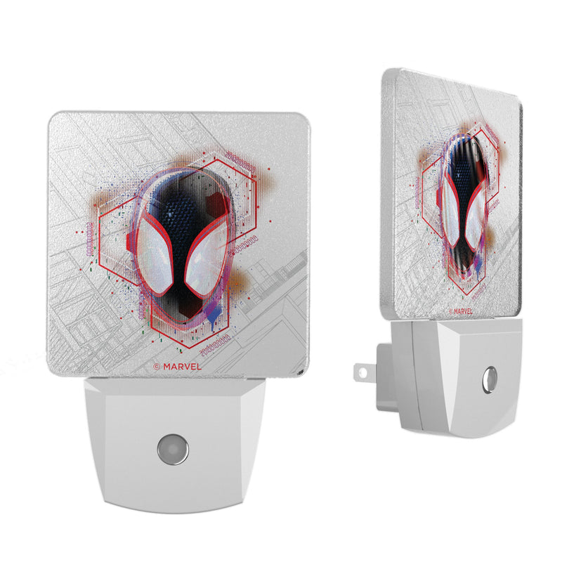 Marvel Miles Morales Badge Night Light 2-Pack