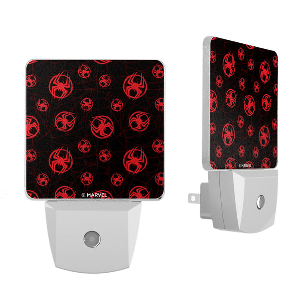 Marvel Miles Morales Pattern Night Light 2-Pack