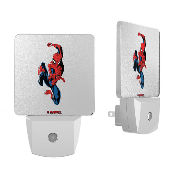 Marvel Spider-Man Badge Night Light 2-Pack