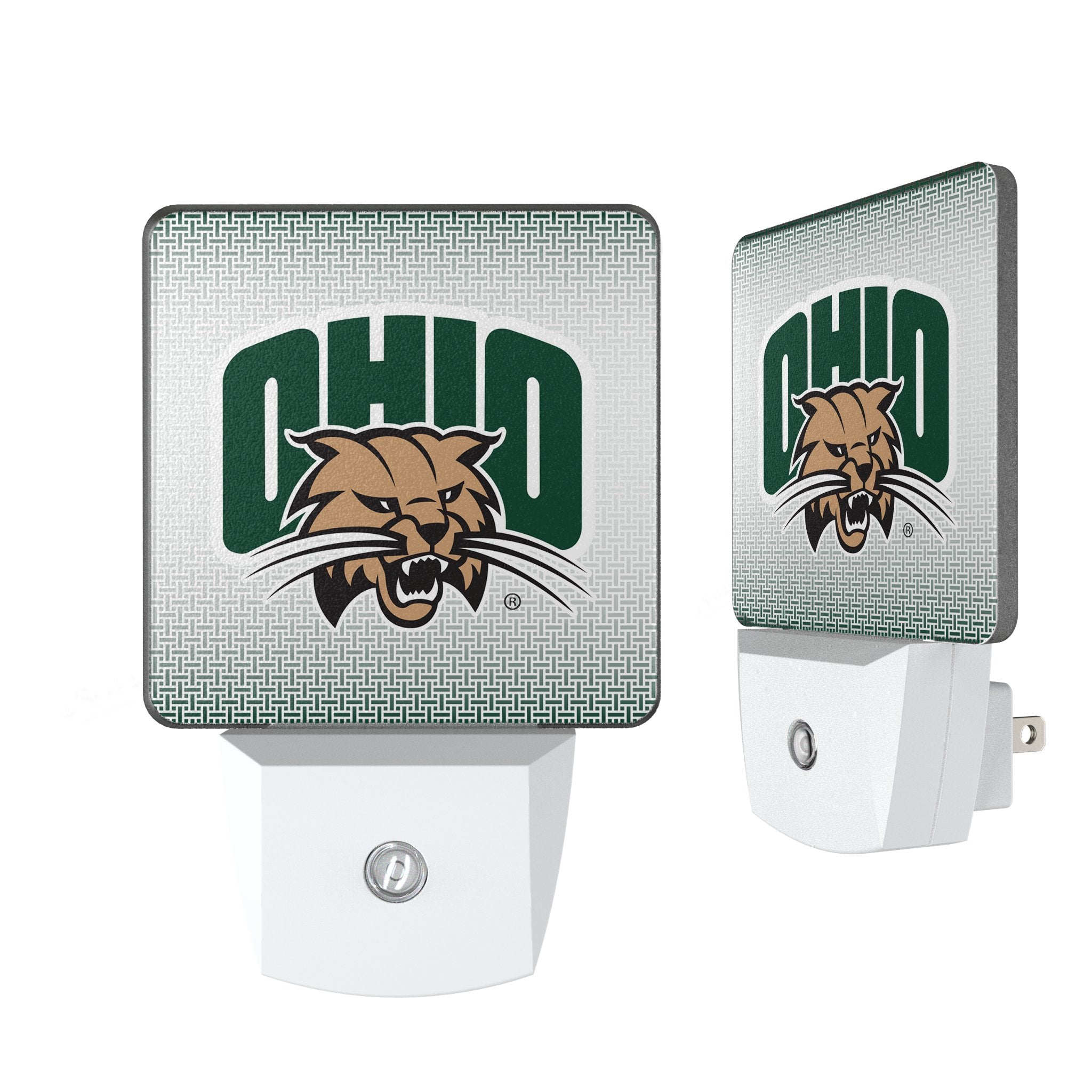 Ohio University Bobcats Linen Night Light 2-Pack