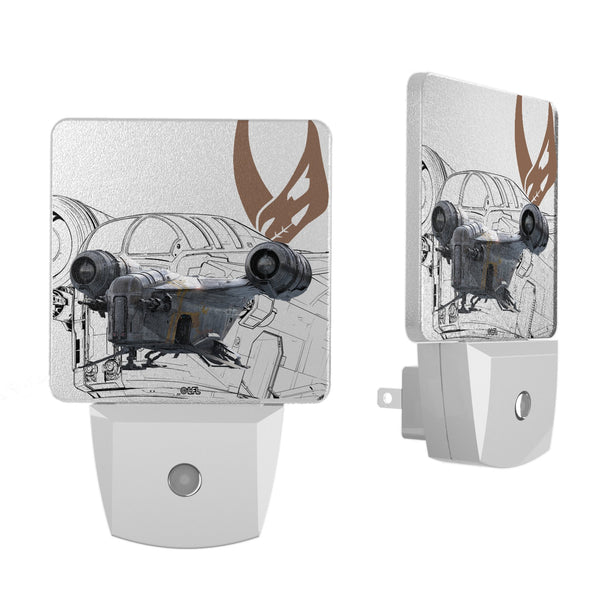 Star Wars Razor Crest FactionTech Night Light 2-Pack