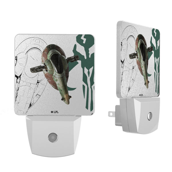Star Wars Slave I FactionTech Night Light 2-Pack