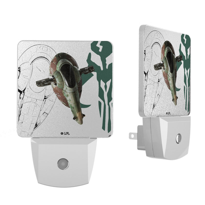 Star Wars Slave I FactionTech Night Light 2-Pack