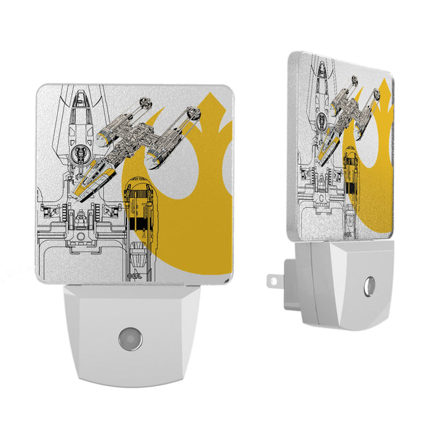 Star Wars Y-Wing FactionTech Night Light 2-Pack