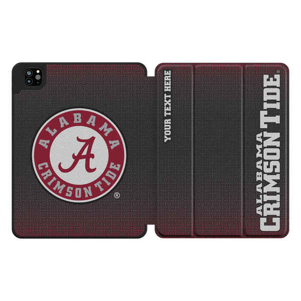University of Alabama Crimson Tide Personalized Linen iPad Tablet Case for Apple iPad