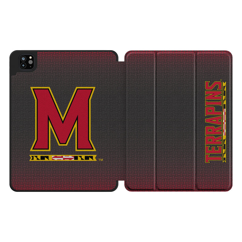 University of Maryland Terrapins Linen iPad Tablet Case for Apple iPad