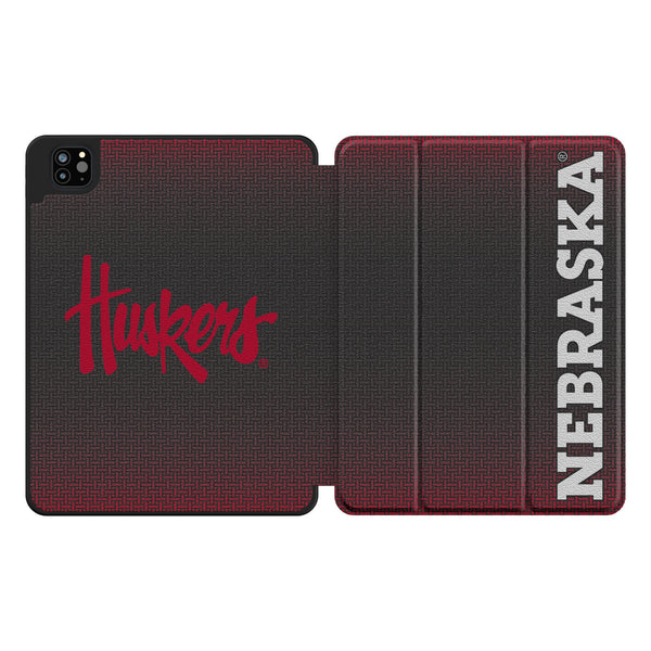University of Nebraska Huskers Linen iPad Tablet Case for Apple iPad