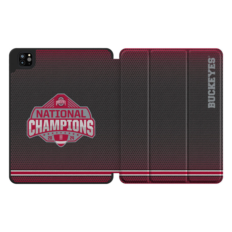 Ohio State University Buckeyes 2024 College Football Playoff National Champion iPad Tablet Case for Apple iPad