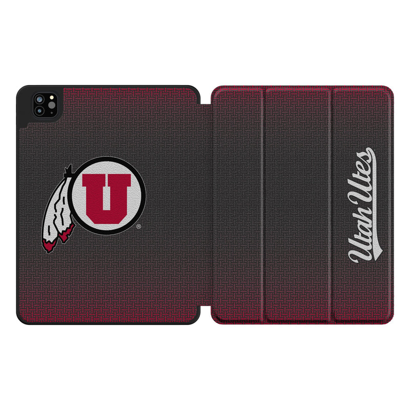 University of Utah Utes Linen iPad Tablet Case for Apple iPad