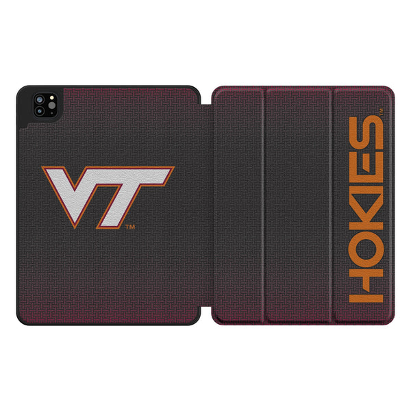 Virginia Tech Hokies Linen iPad Tablet Case for Apple iPad