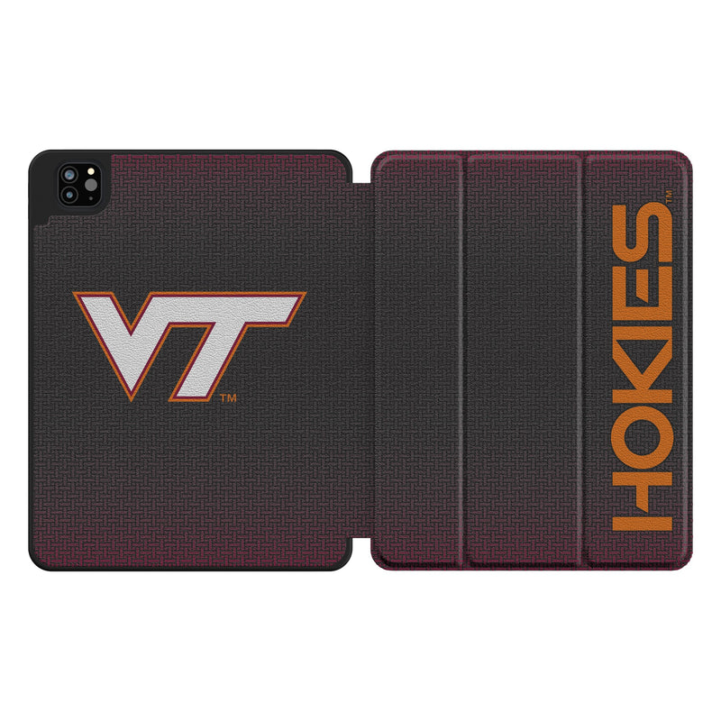 Virginia Tech Hokies Linen iPad Tablet Case for Apple iPad