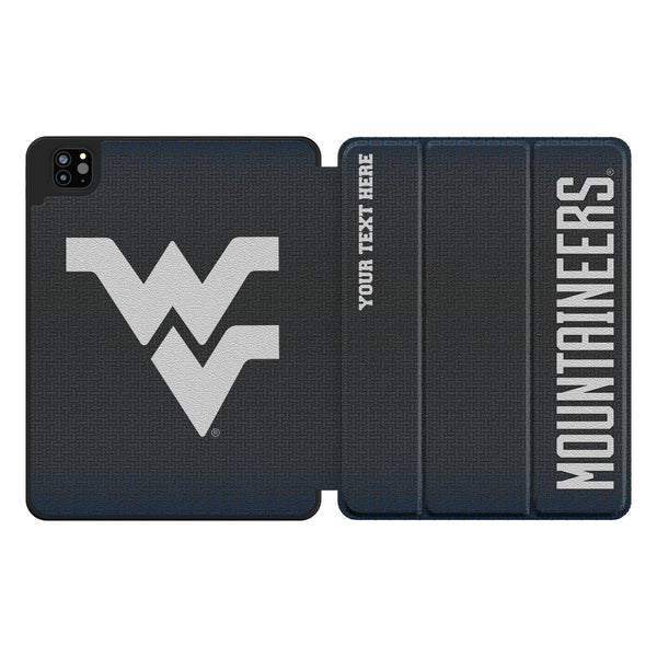 West Virginia University Mountaineers Personalized Linen iPad Tablet Case for Apple iPad