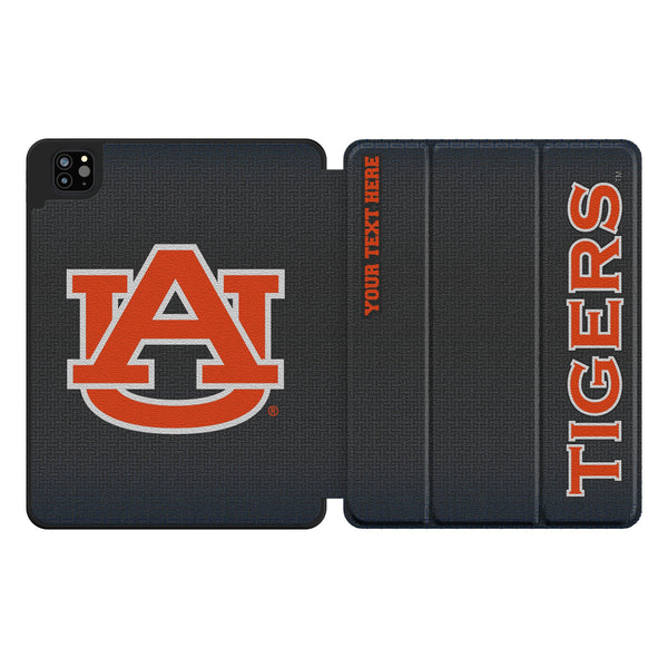 University of Auburn Tigers Personalized Linen iPad Tablet Case for Apple iPad