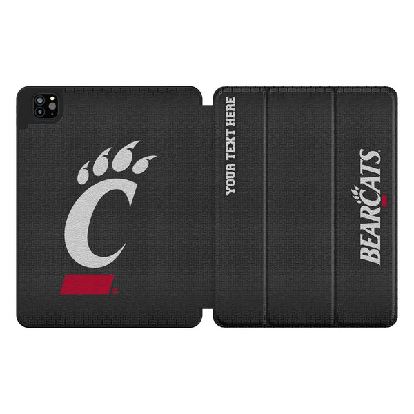 University of Cincinnati Bearcats Personalized Linen iPad Tablet Case for Apple iPad