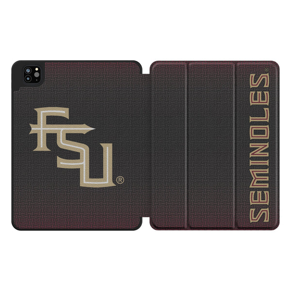 Florida State University Seminoles Athletic Wordmark Linen iPad Tablet Case for Apple iPad
