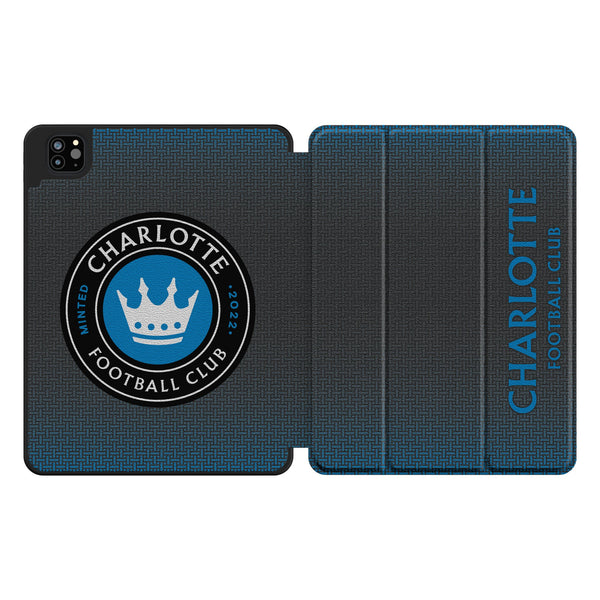 Charlotte FC Linen iPad Tablet Case for Apple iPad