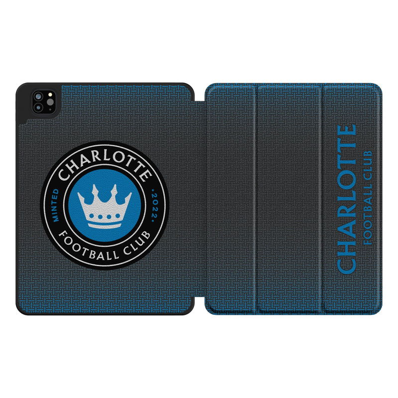 Charlotte FC Linen iPad Tablet Case for Apple iPad