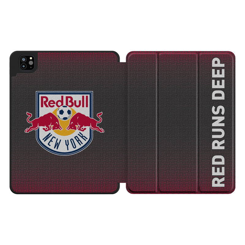 New York Red Bulls Linen iPad Tablet Case for Apple iPad