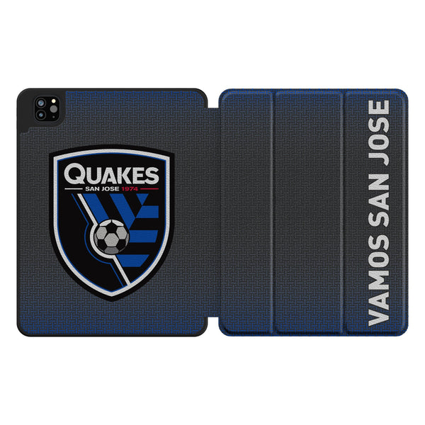San Jose Earthquakes Linen iPad Tablet Case for Apple iPad