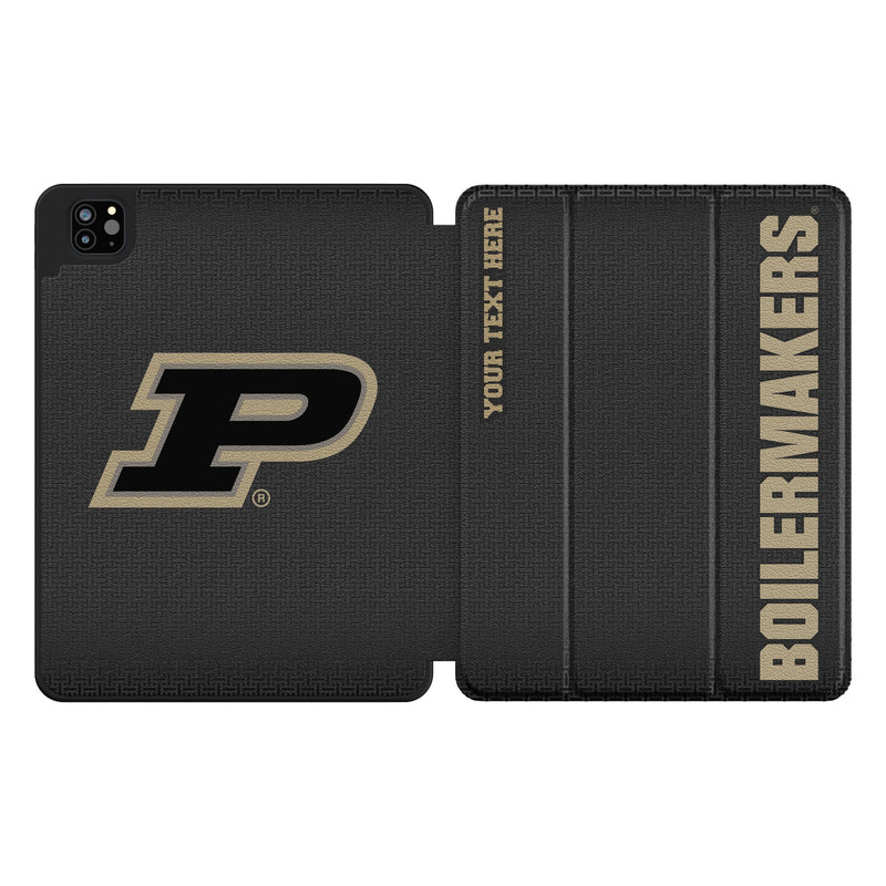 Purdue University Boilermakers Personalized Linen iPad Tablet Case for Apple iPad