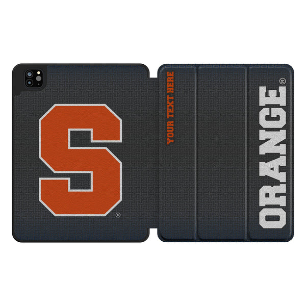 Syracuse University Orange Personalized Linen iPad Tablet Case for Apple iPad