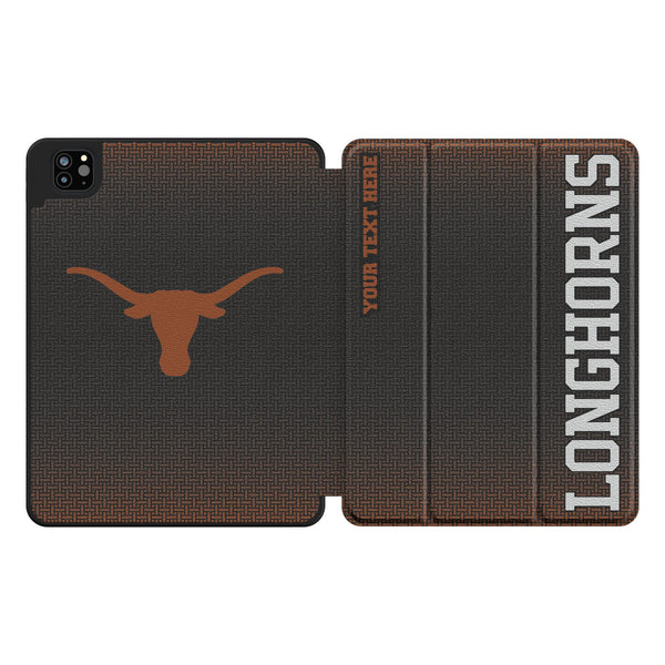 University of Texas Longhorns Personalized Linen iPad Tablet Case for Apple iPad