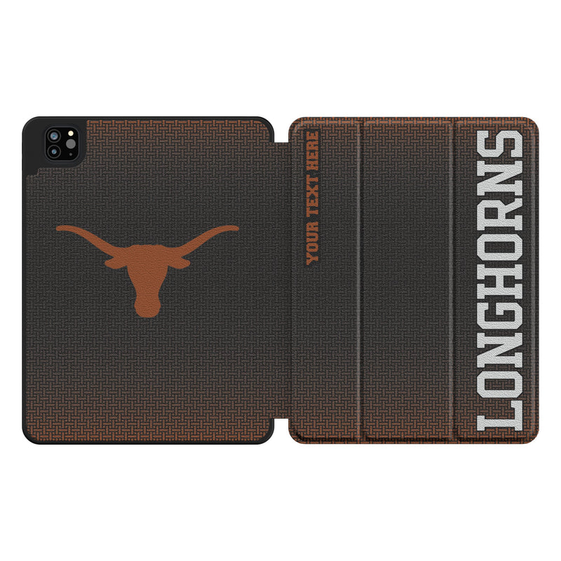 University of Texas Longhorns Personalized Linen iPad Tablet Case for Apple iPad