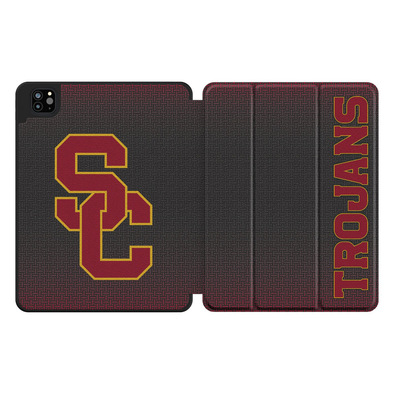 University of Southern California Trojans Linen iPad Tablet Case for Apple iPad