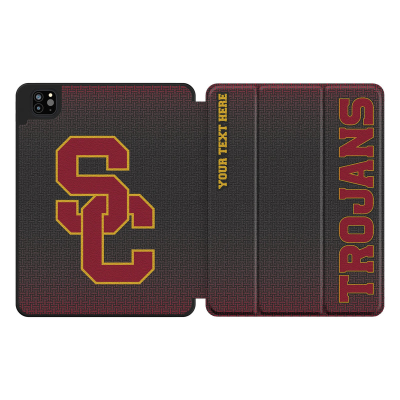 University of Southern California Trojans Personalized Linen iPad Tablet Case for Apple iPad